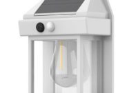 Solar Fence Lights With Sensor